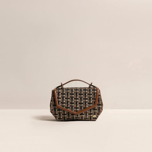 Woven Clutch Terracotta