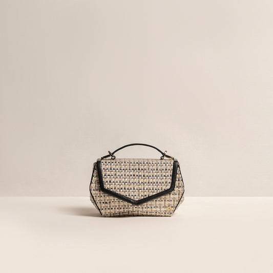 Woven Clutch Black
