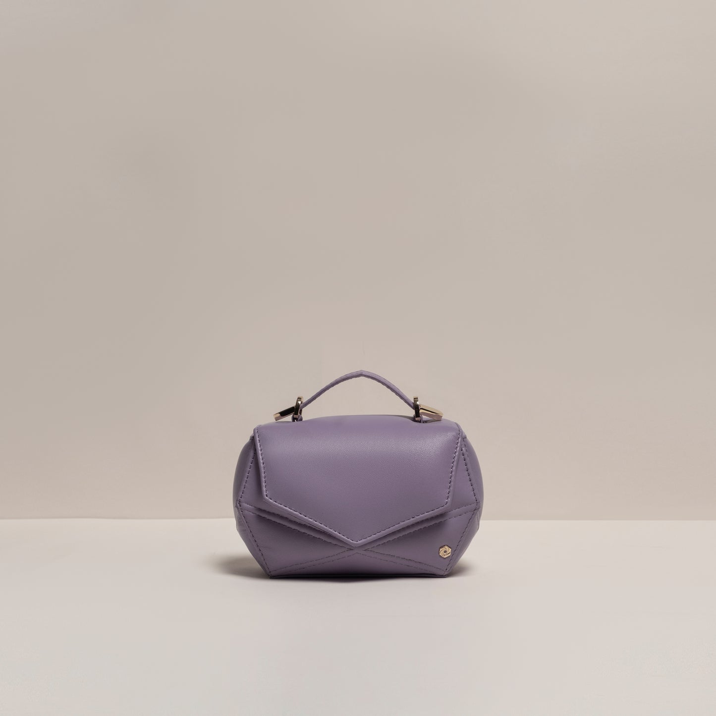 Puffer Clutch Pastel Lilac