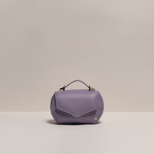 Puffer Clutch Pastel Lilac