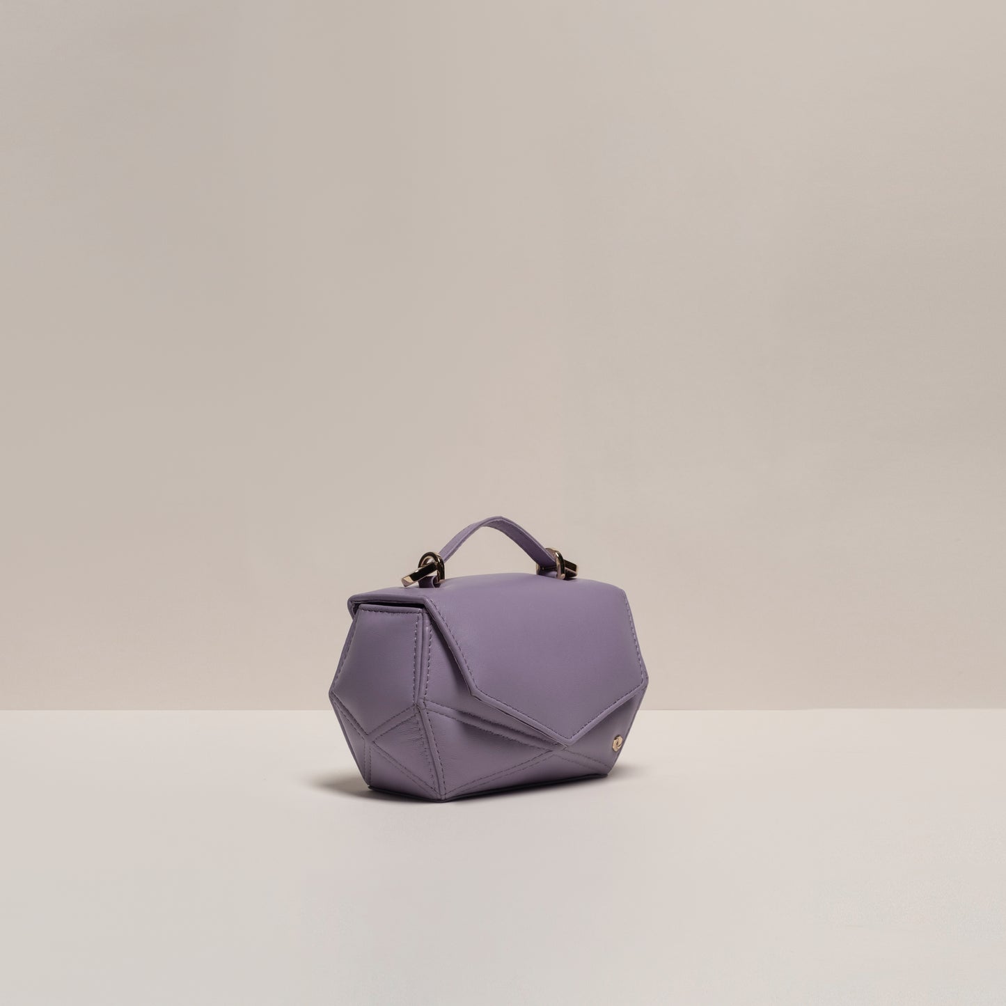 Puffer Clutch Pastel Lilac