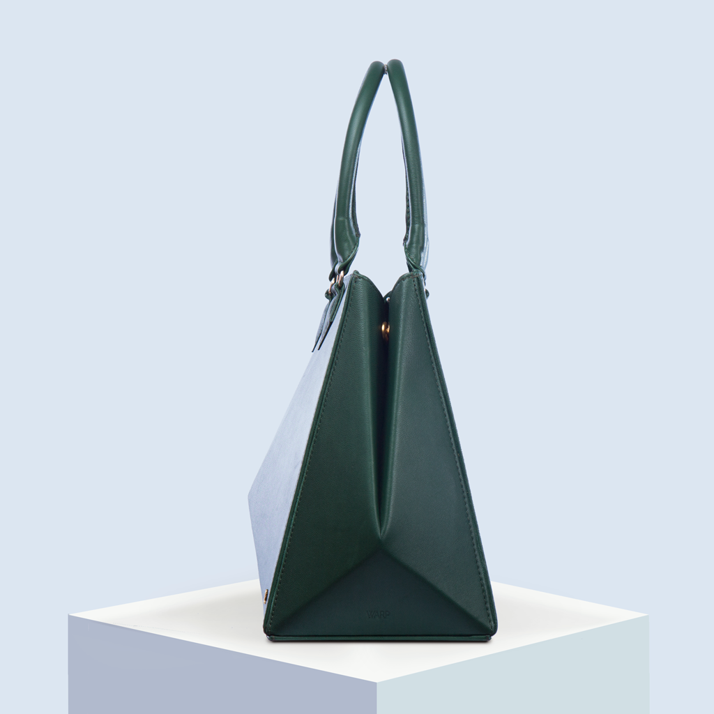 Hexella Large Tote Emerald