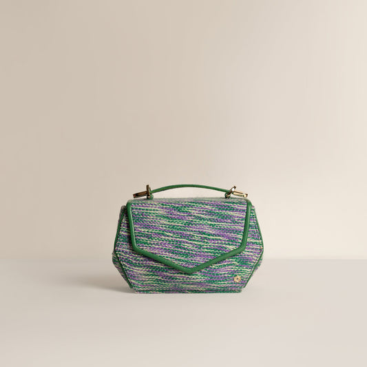 Matcha Zen Woven Clutch