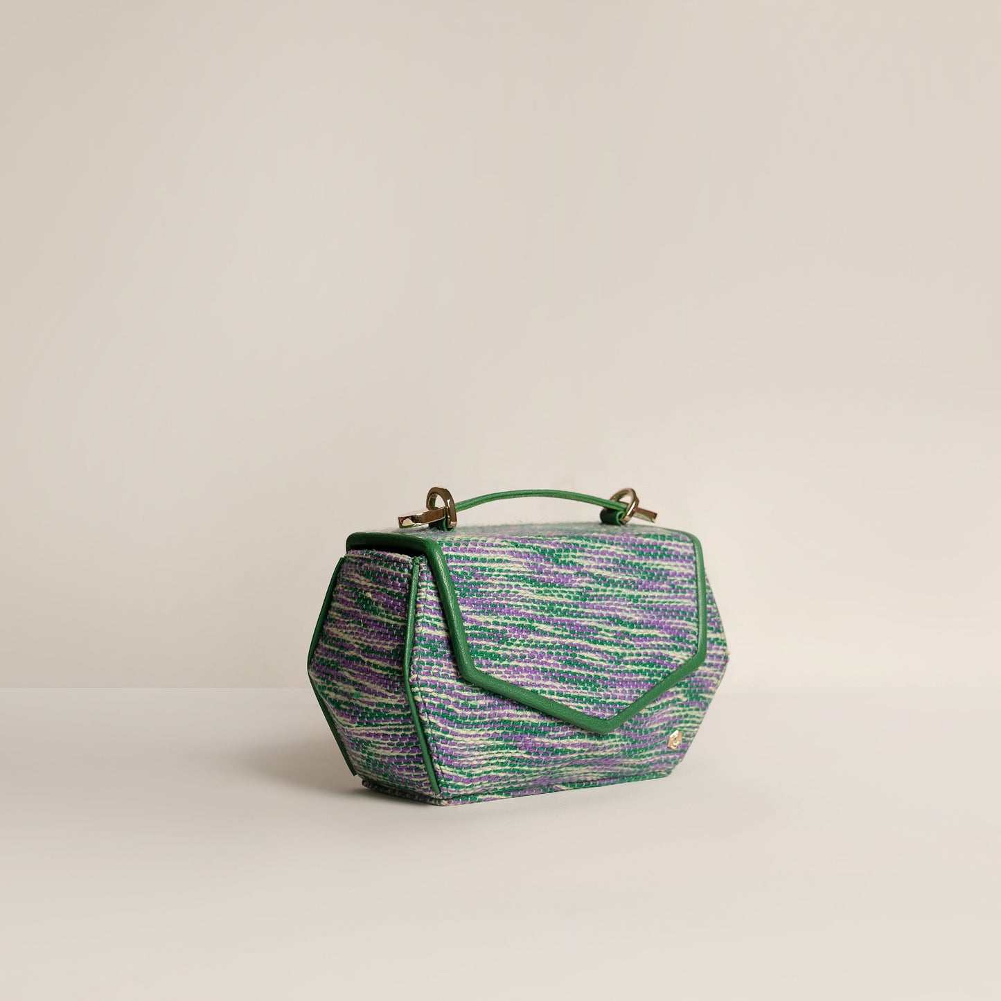 Matcha Zen Woven Clutch