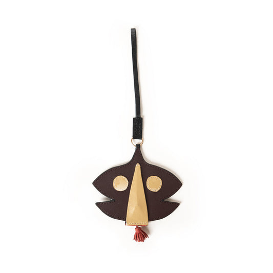Kite Charm Patang Black and Oxblood